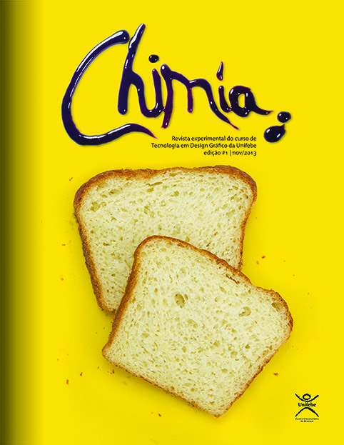 Revista Chimia – a revista do curso de Design Gráfico