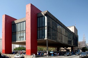 MASP, o mais importante museu de São Paulo.